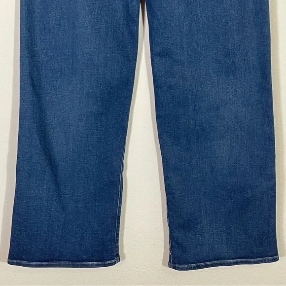 Madewell NWT Petite Perfect Vintage Wide-Leg Jeans Size 27P in Pipestone Wash - Picture 15 of 16